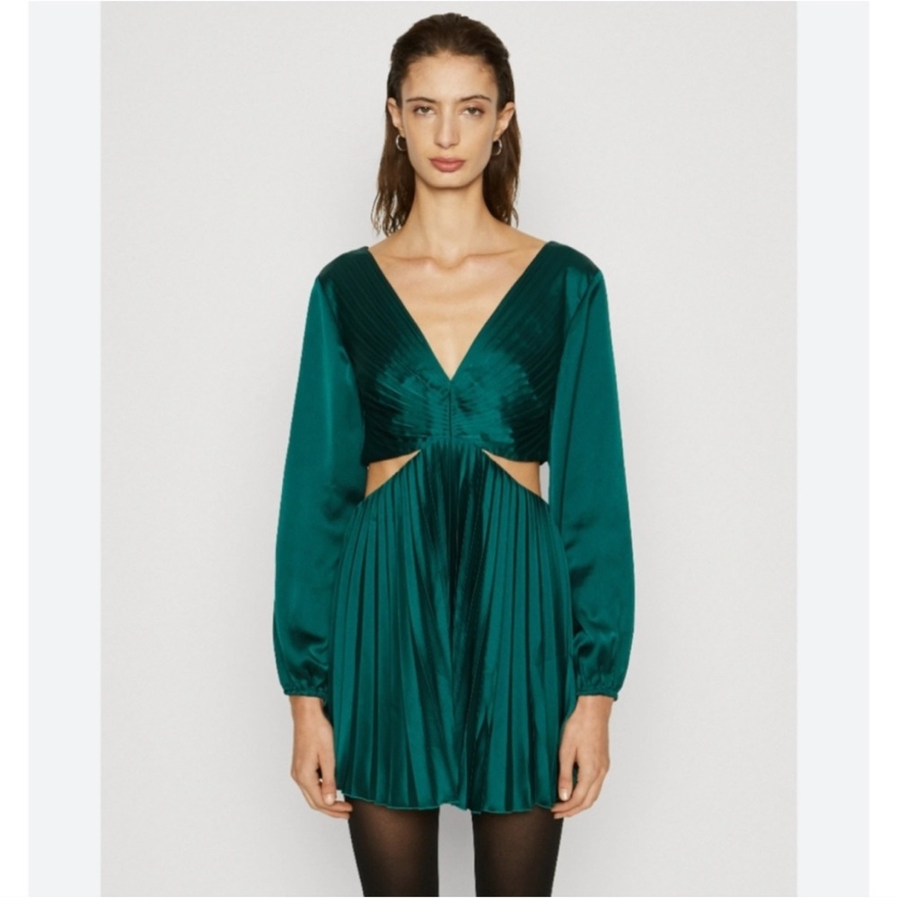 Abercrombie & Fitch Teal Mini Dress